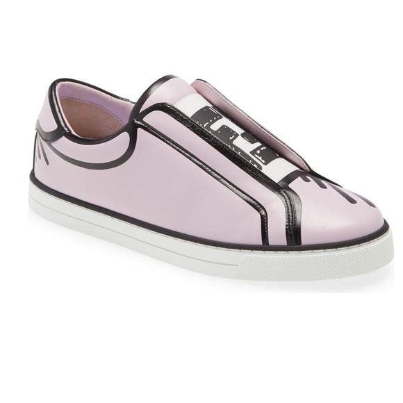 NIB Fendi x Joshua Vides FF Logo Slip-On Sneaker - Picture 1 of 16